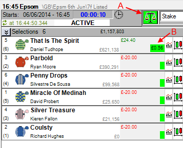 How to green up on the grid in Advanced Cymatic Trader